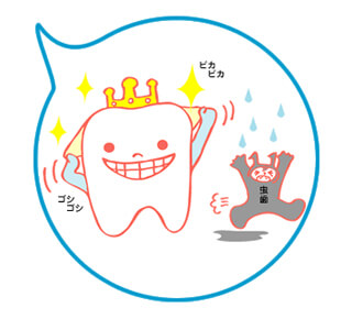 咀嚼の意義　その４　～虫歯の予防～